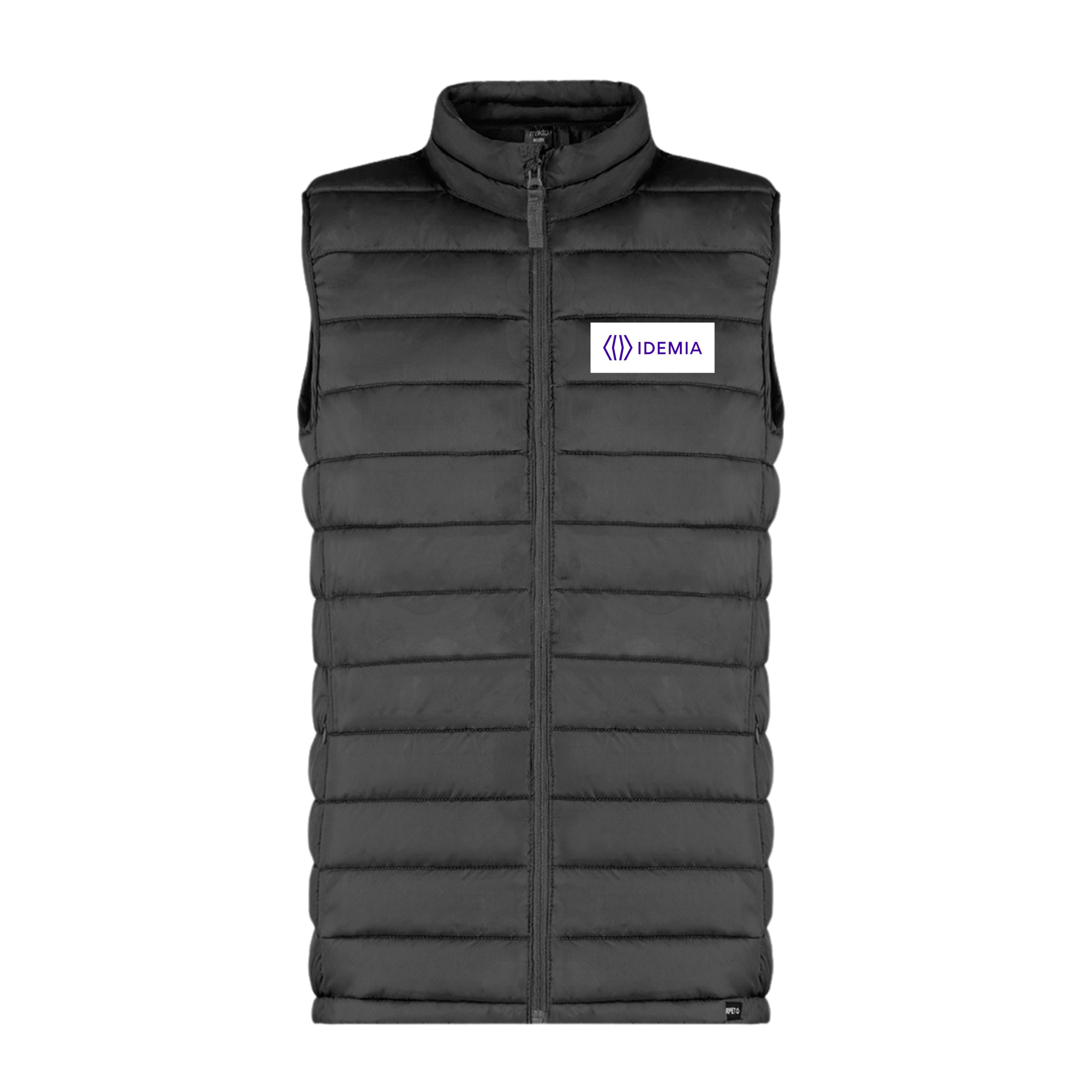 Gilet ROSTOL GRI personnalisé IDEMIA